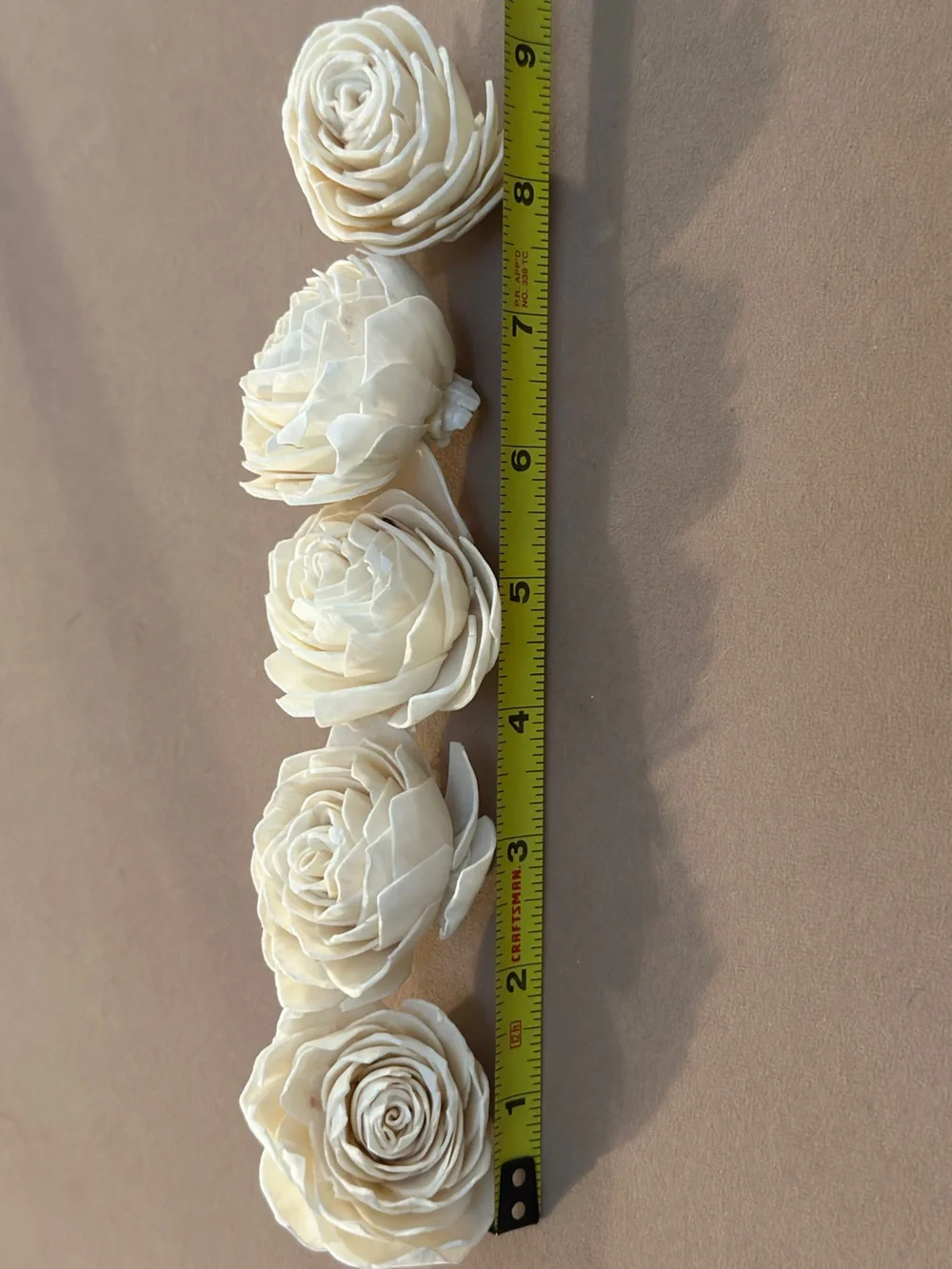 Wood Sola Flowers - bag of 25 for weddings crafts SECONDS IMPERFECT READ DESCRIP